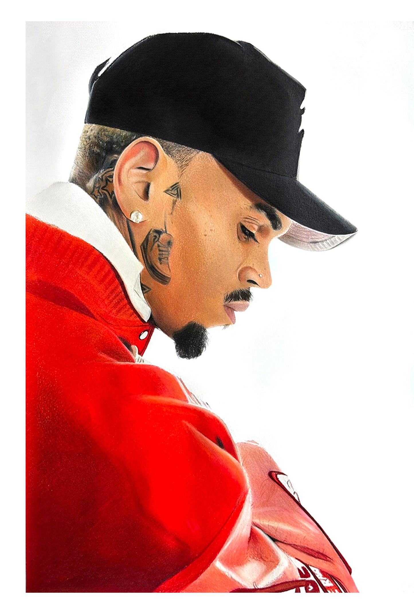 Chris Brown - A3 Print