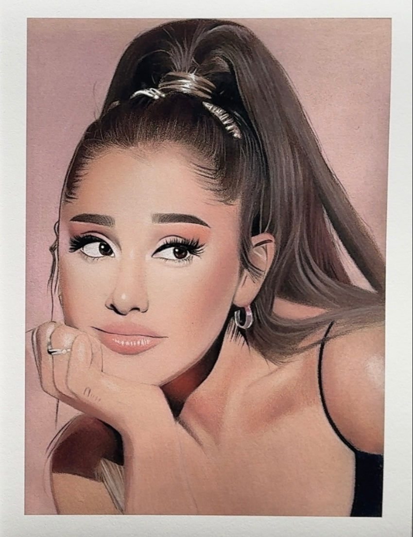 ARI - ORIGINAL COLOURED PENCIL DRAWING
